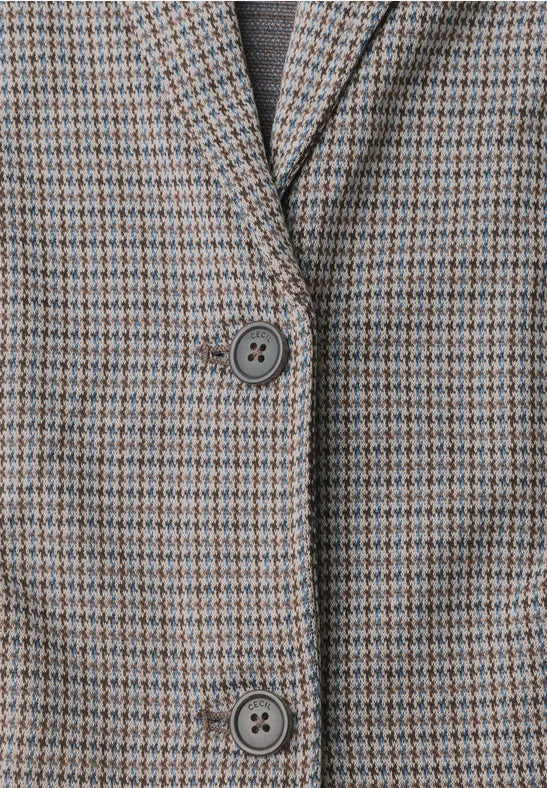 Blazer de pata de gallo