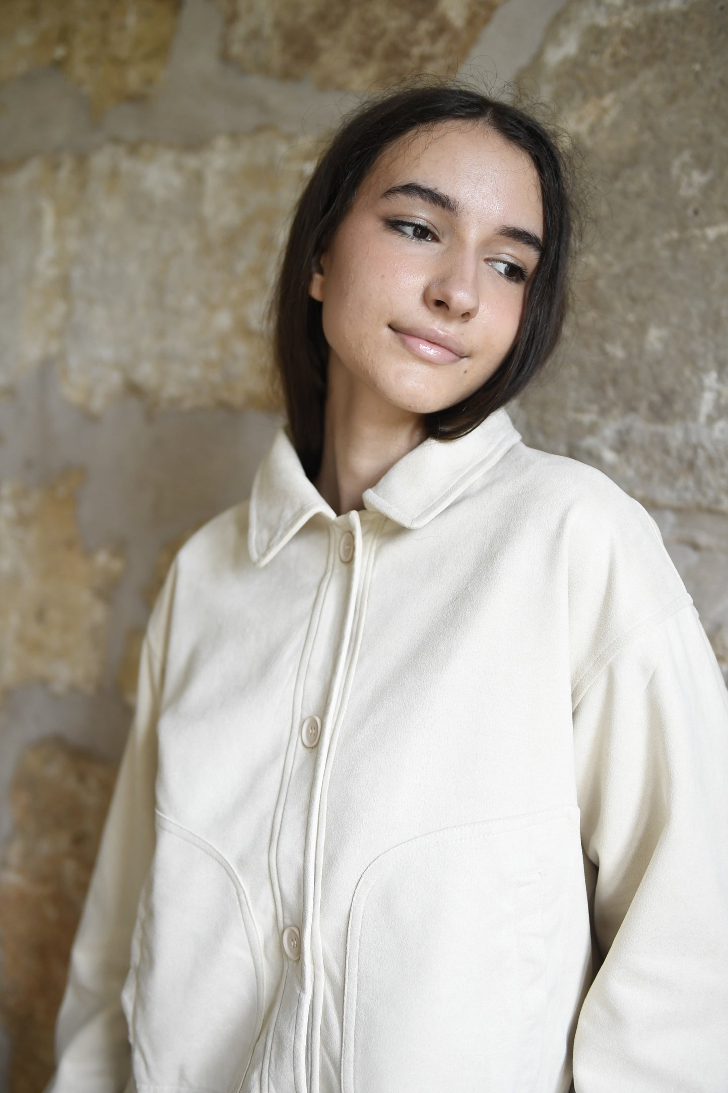 Jaqueta Celine Blanc trencat