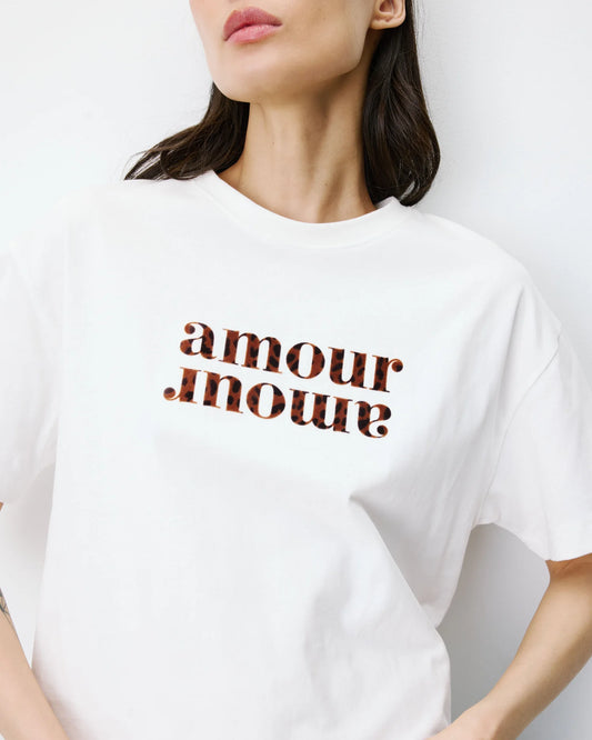 Camiseta de algodón con texto Anis