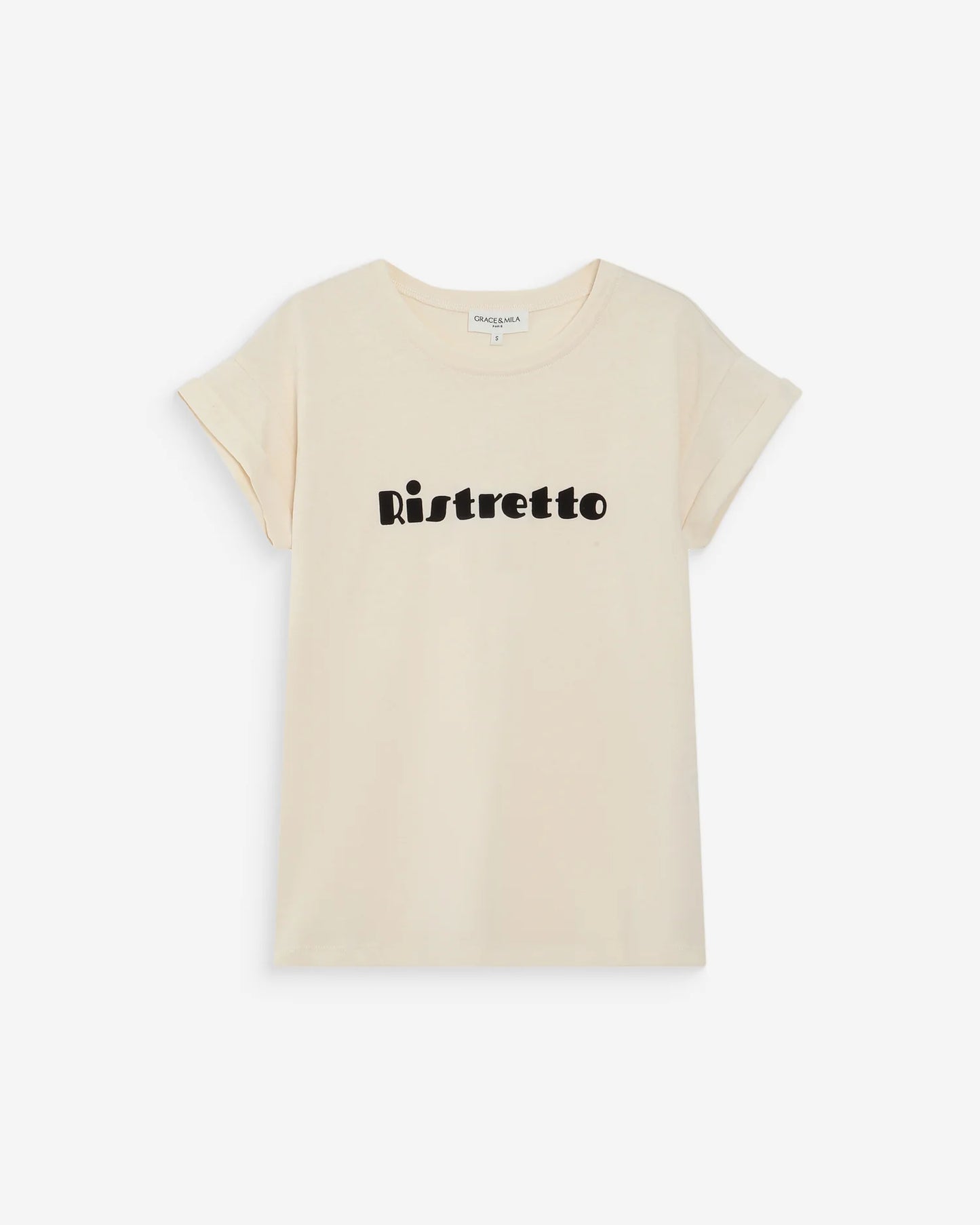 Camiseta con mensaje chocolat Vico