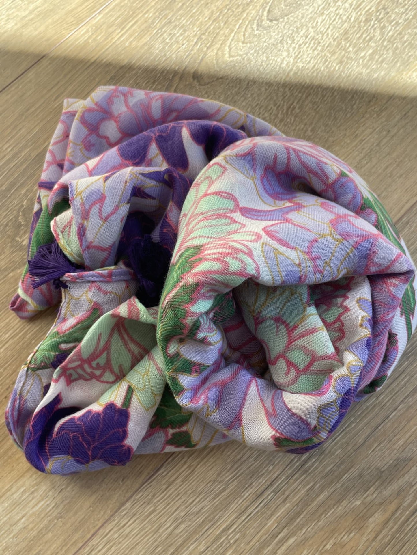 Foulard Estampado Lila