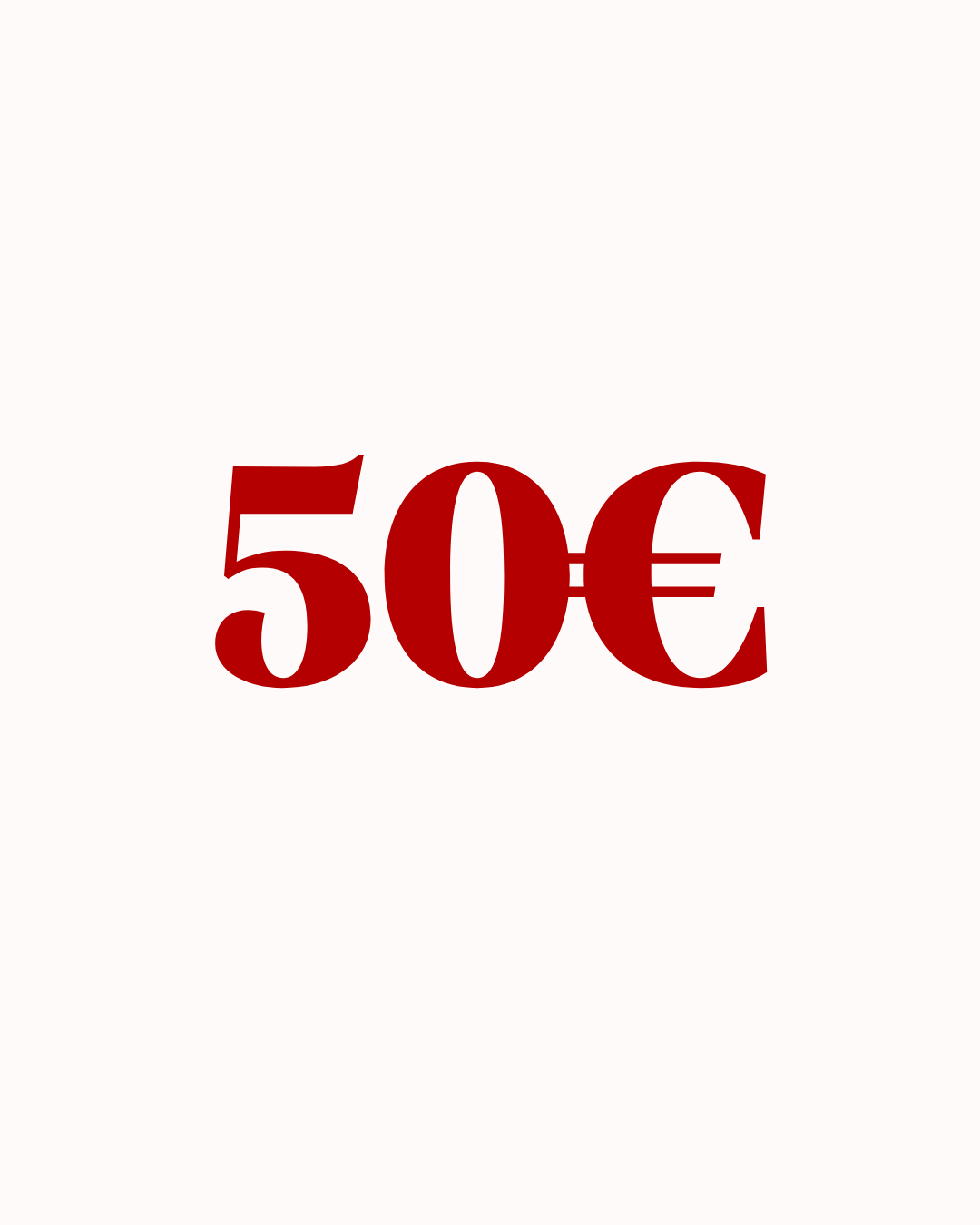 Cheque Regalo 50€