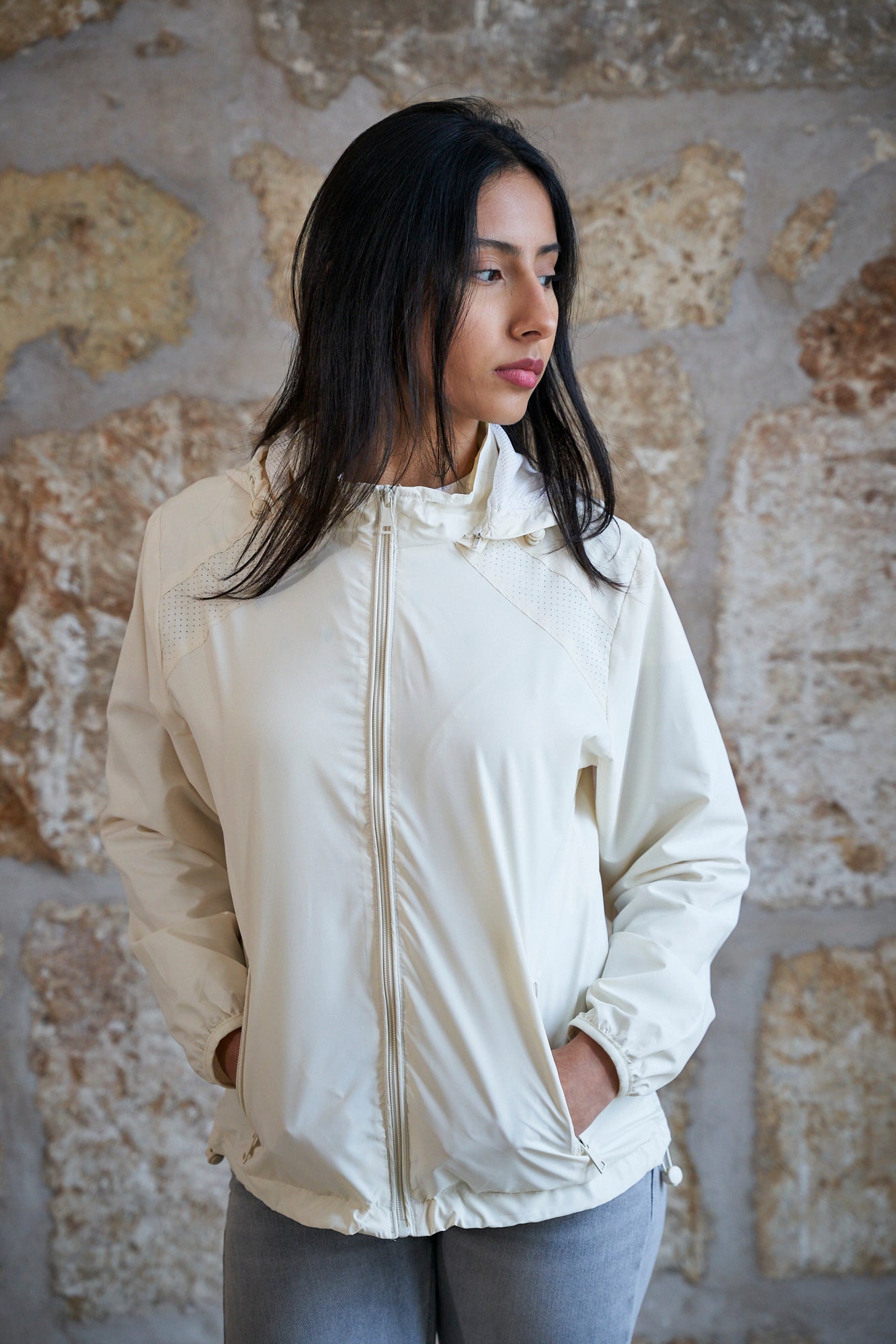 Chaqueta ligera Amarillo