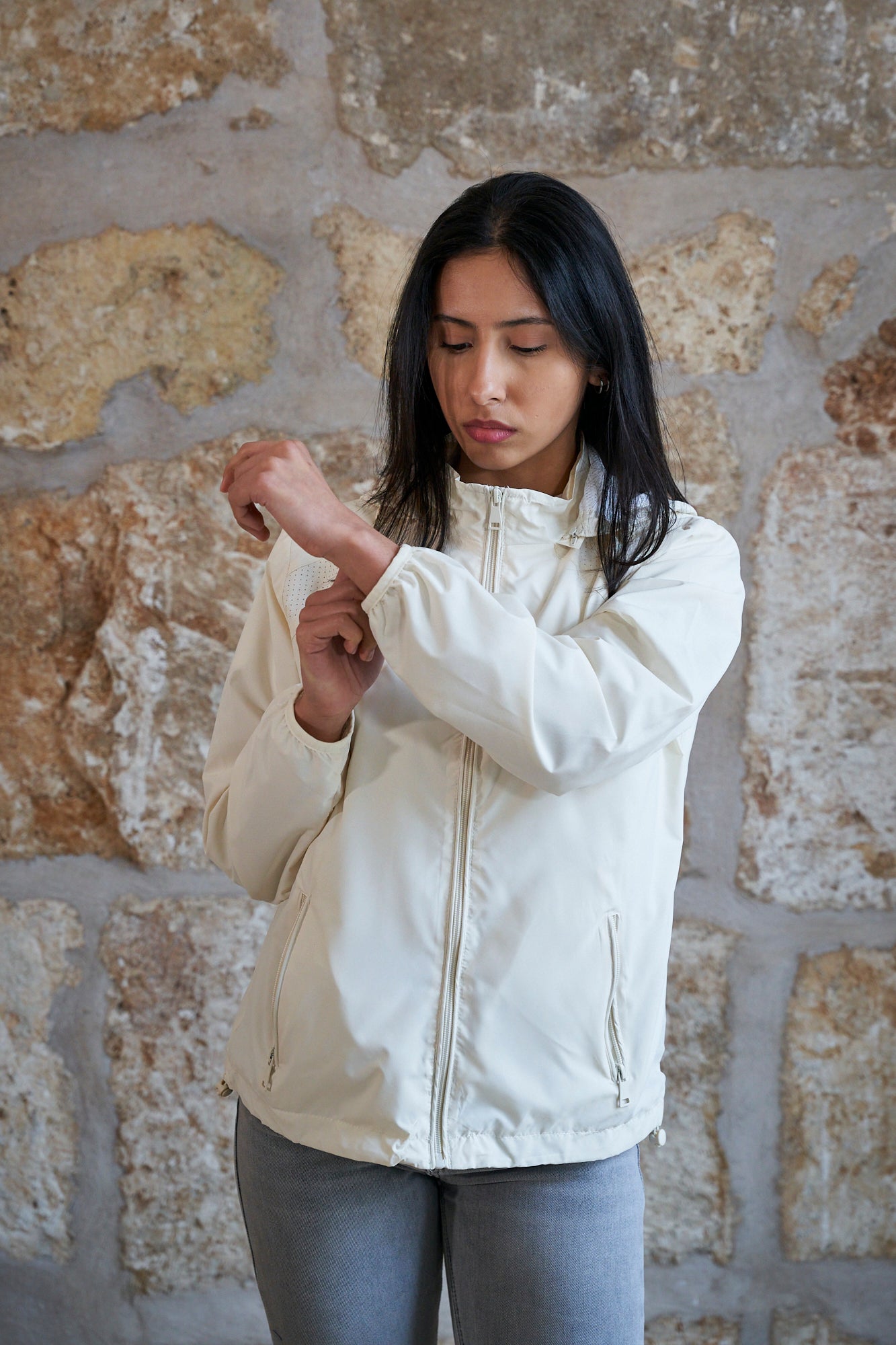 Chaqueta ligera Amarillo