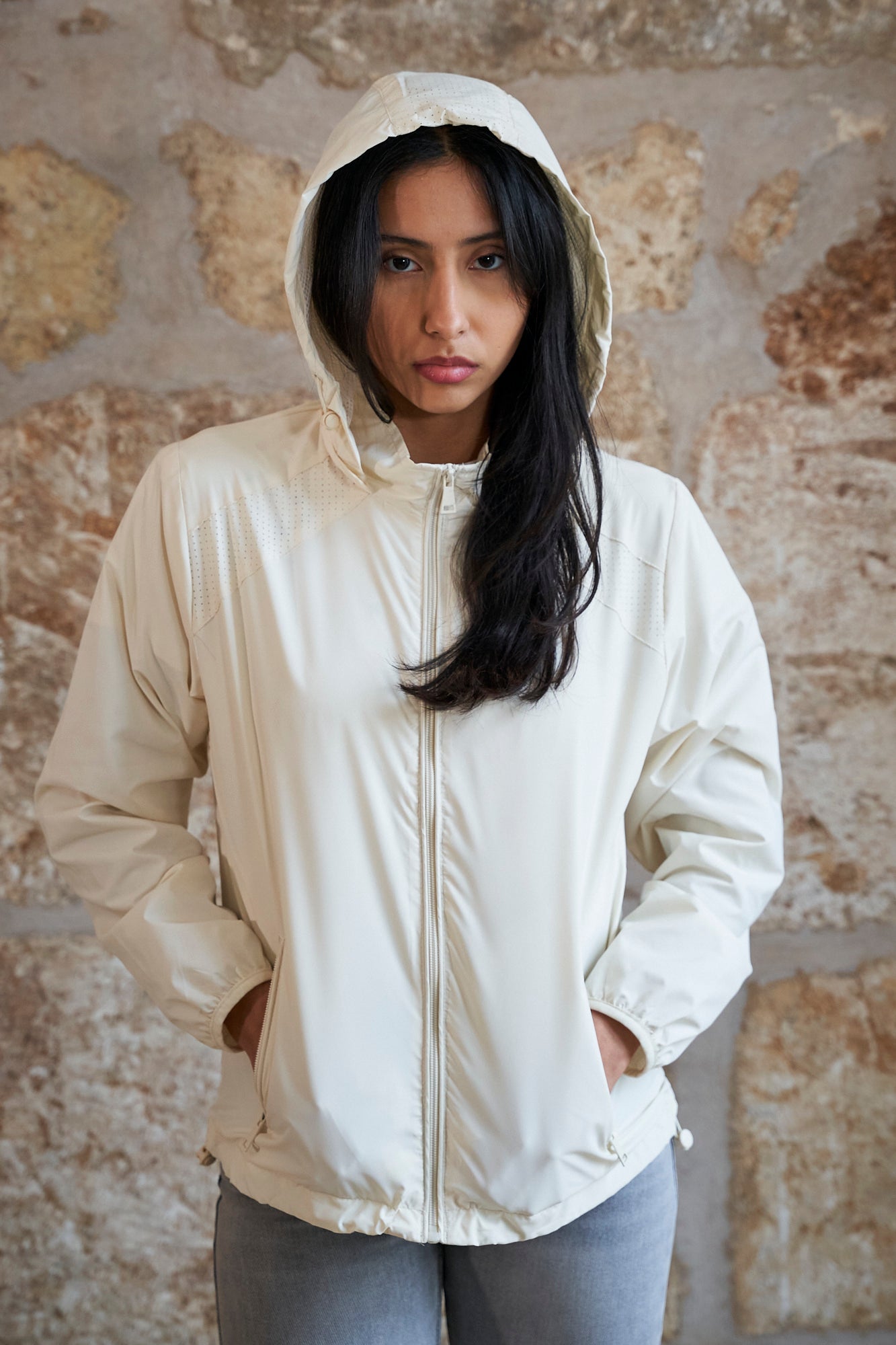 Chaqueta ligera Amarillo