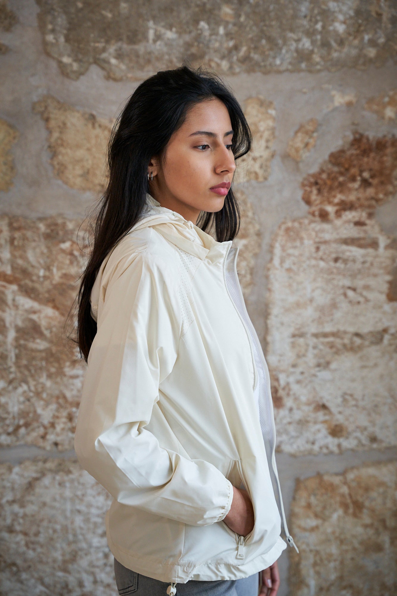 Chaqueta ligera Amarillo