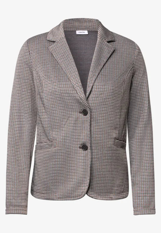 Blazer de pata de gallo