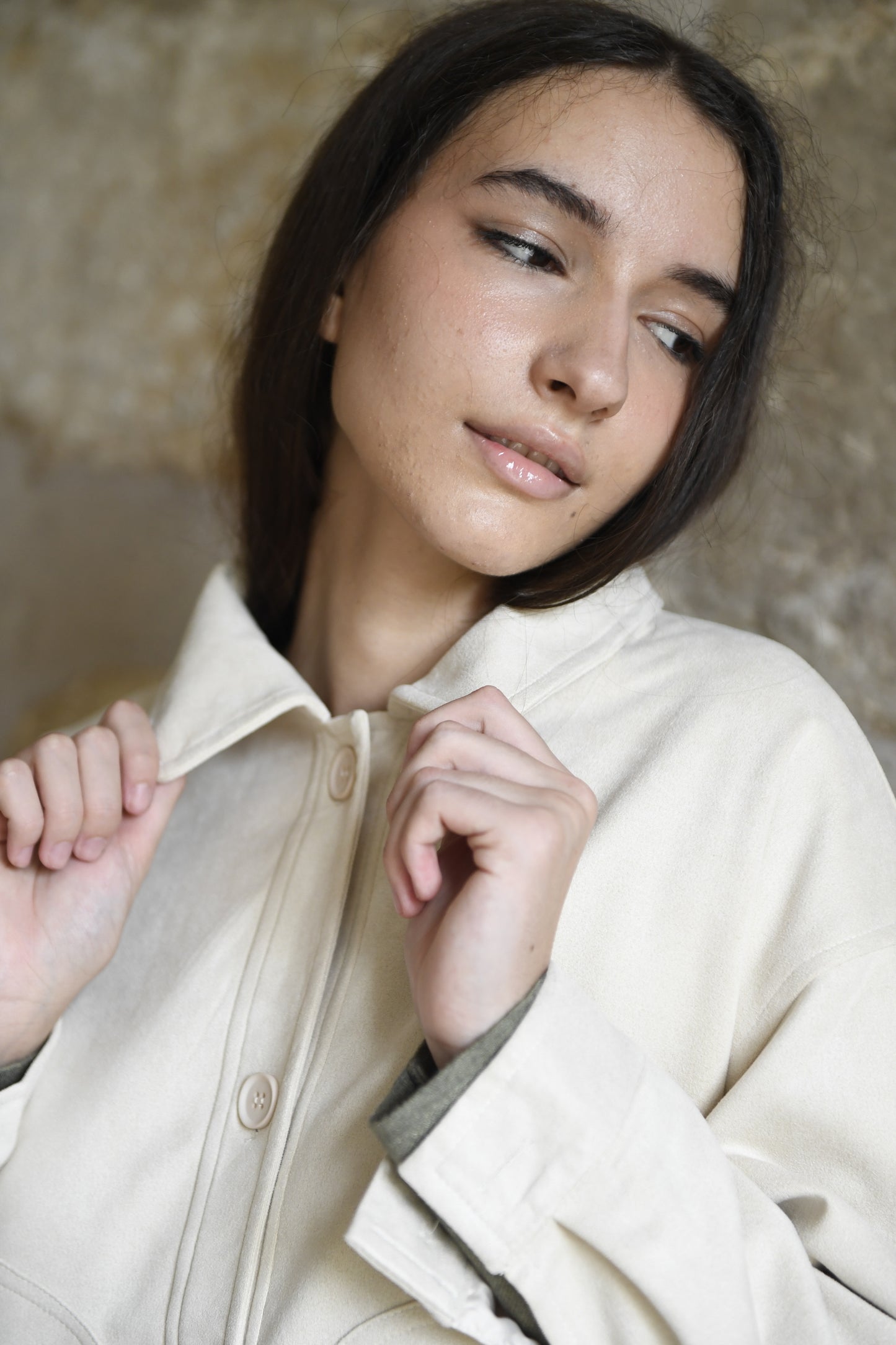 Jaqueta Celine Blanc trencat