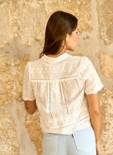 Blusa bordada Juliette