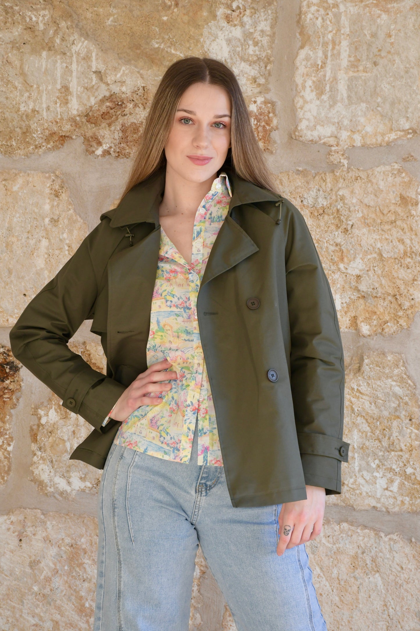 Chaqueta Impermeable Solène