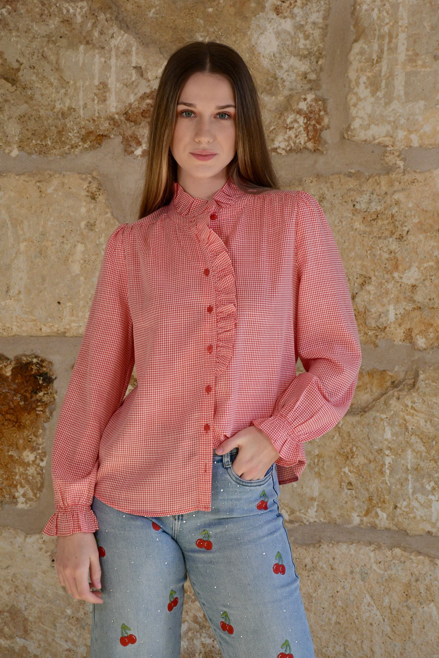 Blusa Vichy