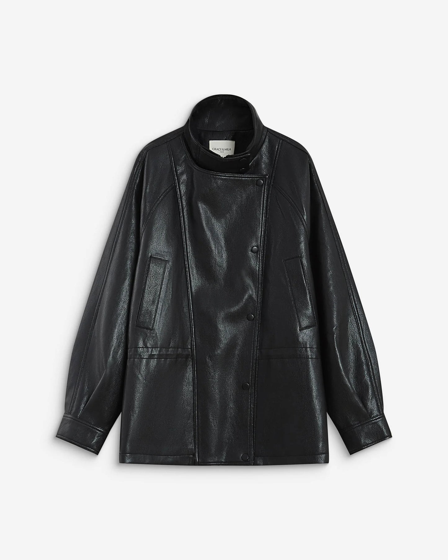Chaqueta de polipiel Auburn