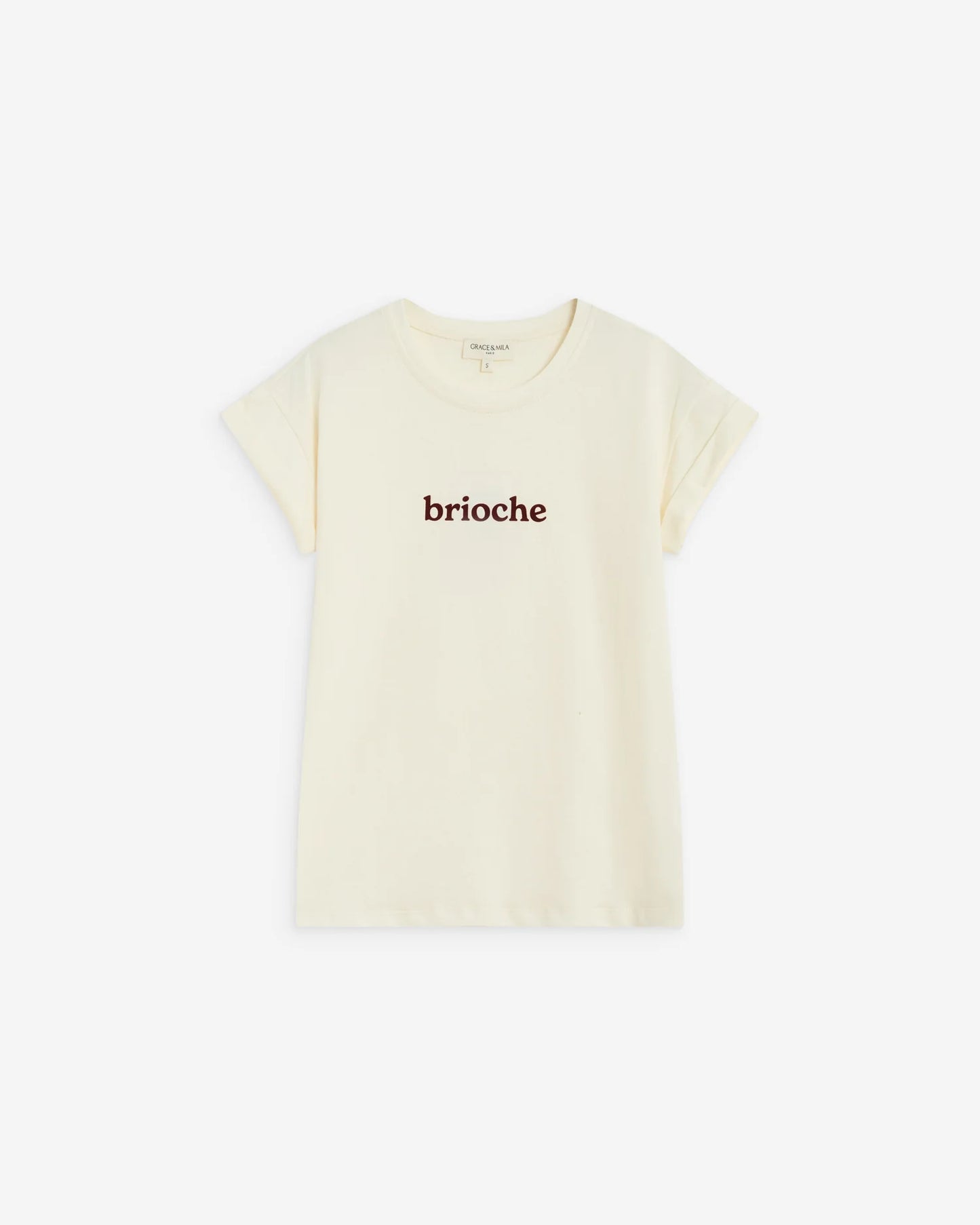Camiseta de algodón con texto Atlas