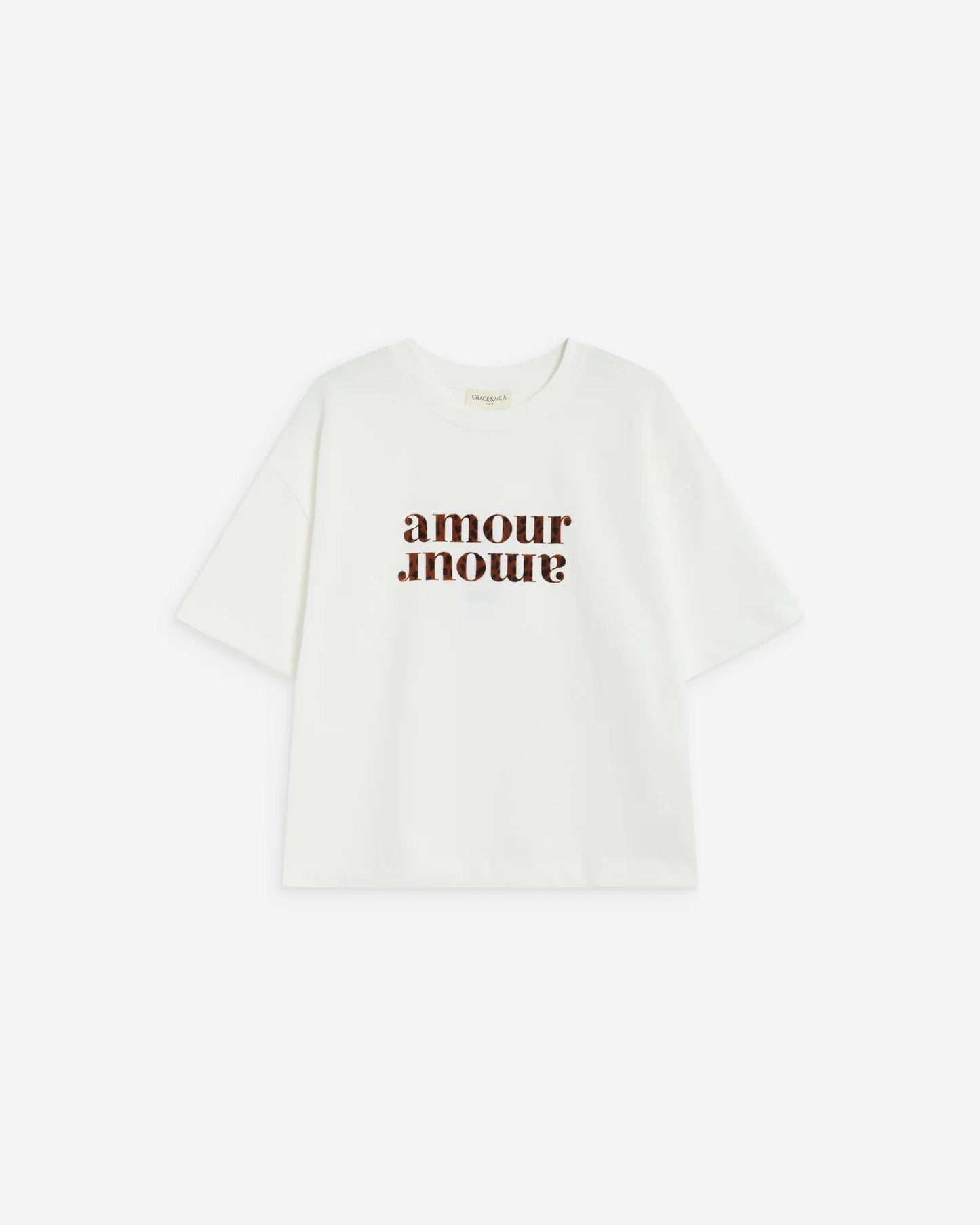 Camiseta de algodón con texto Anis