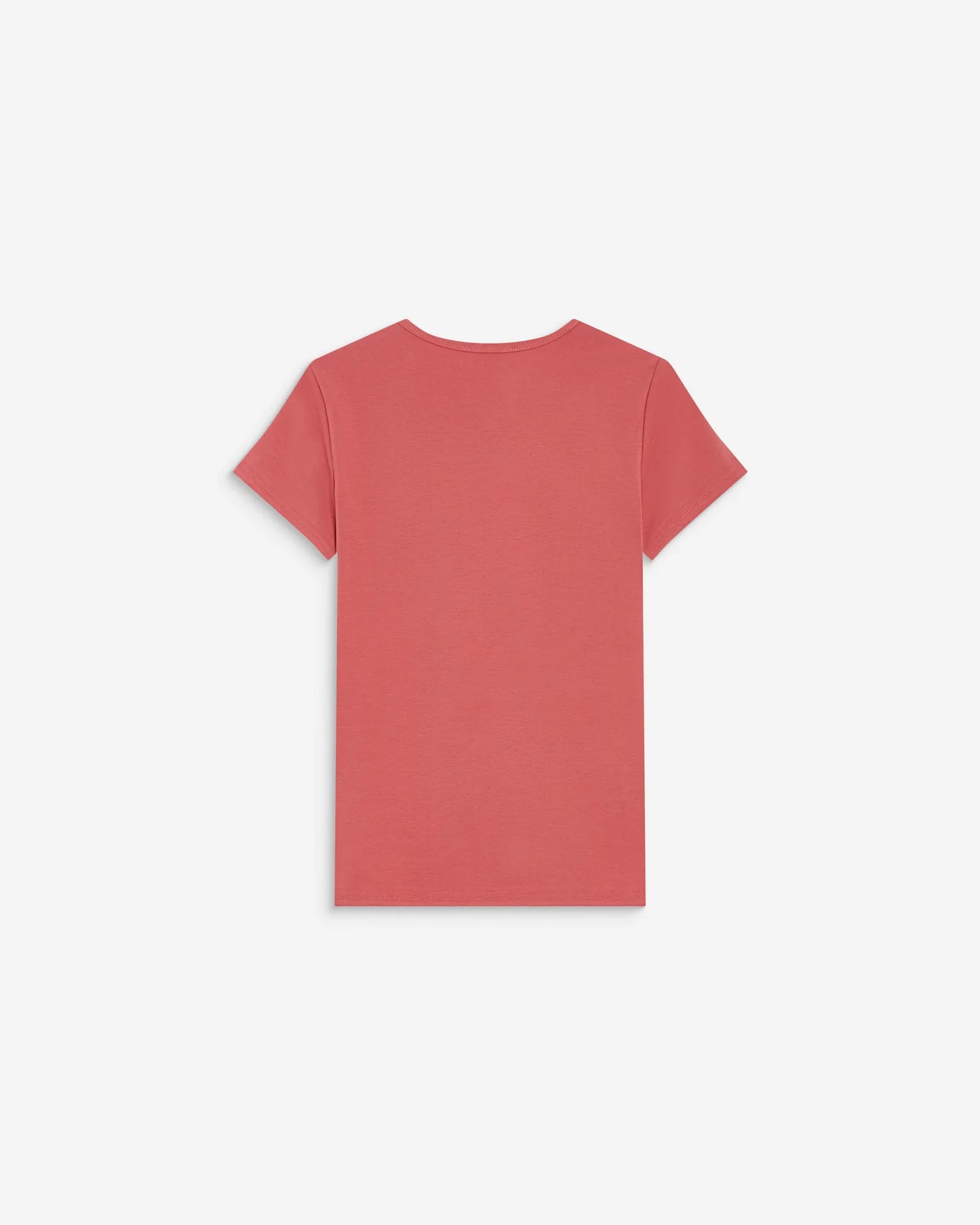 Camiseta cuello redondo con texto Amoris