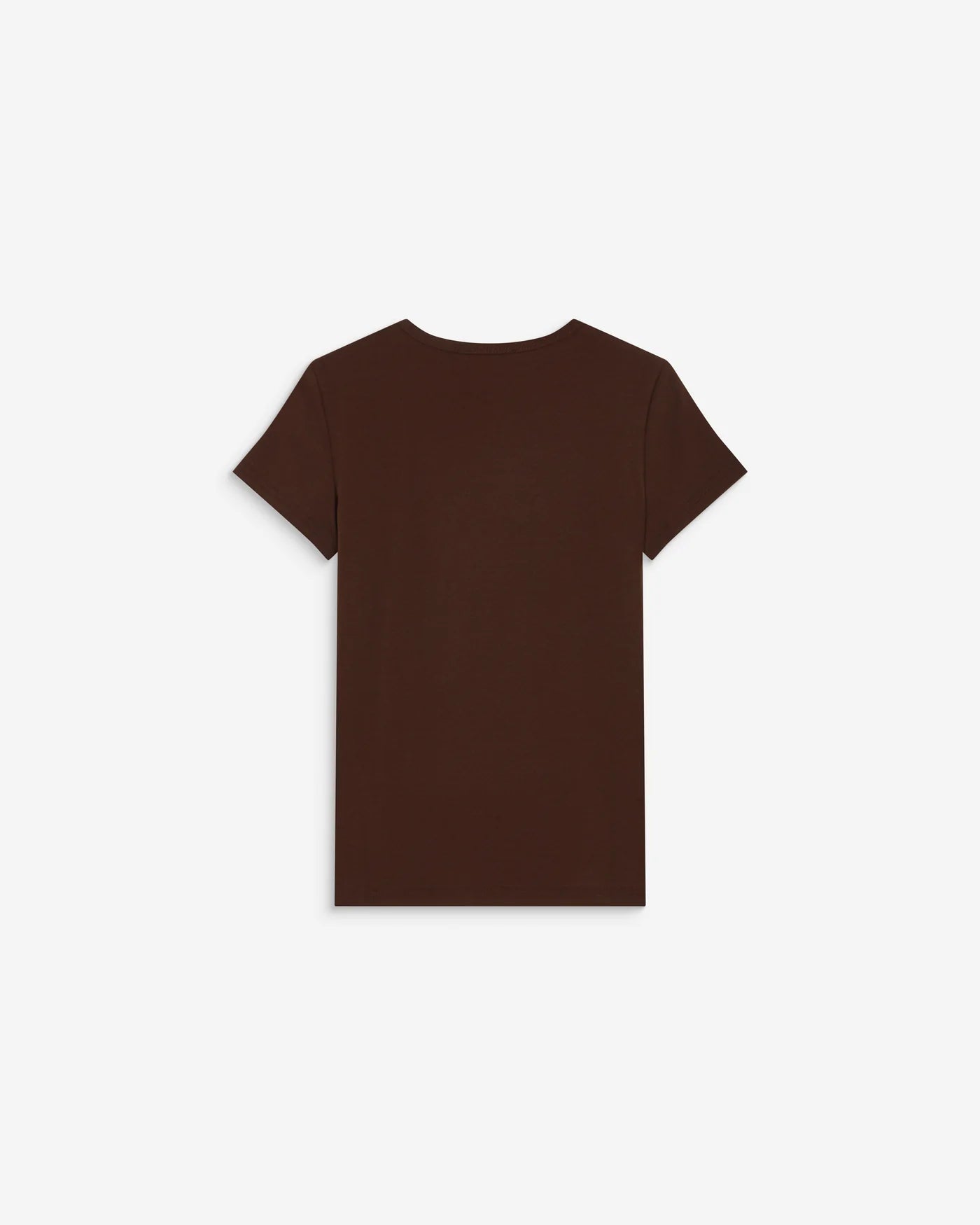 Camiseta Amoris de algodón en color marrón
