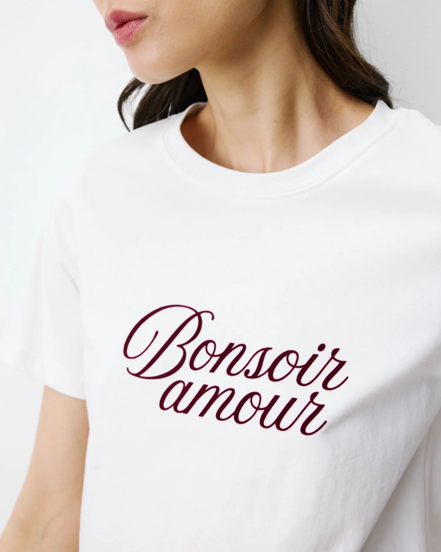 Camiseta de algodón con mensaje Amadis