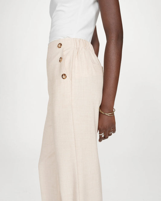 Pantalón de traje recto sable Valigny