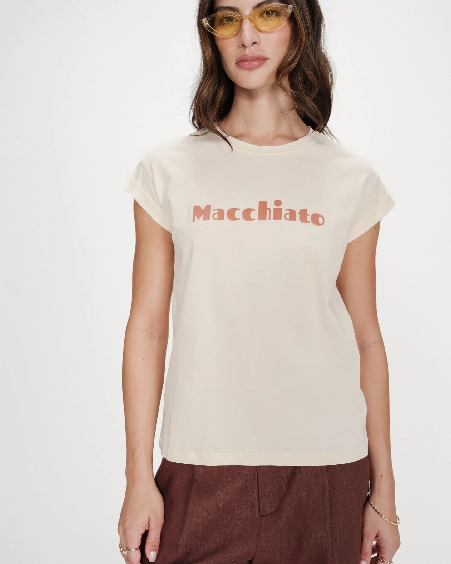 Camiseta con mensaje mocha Vico