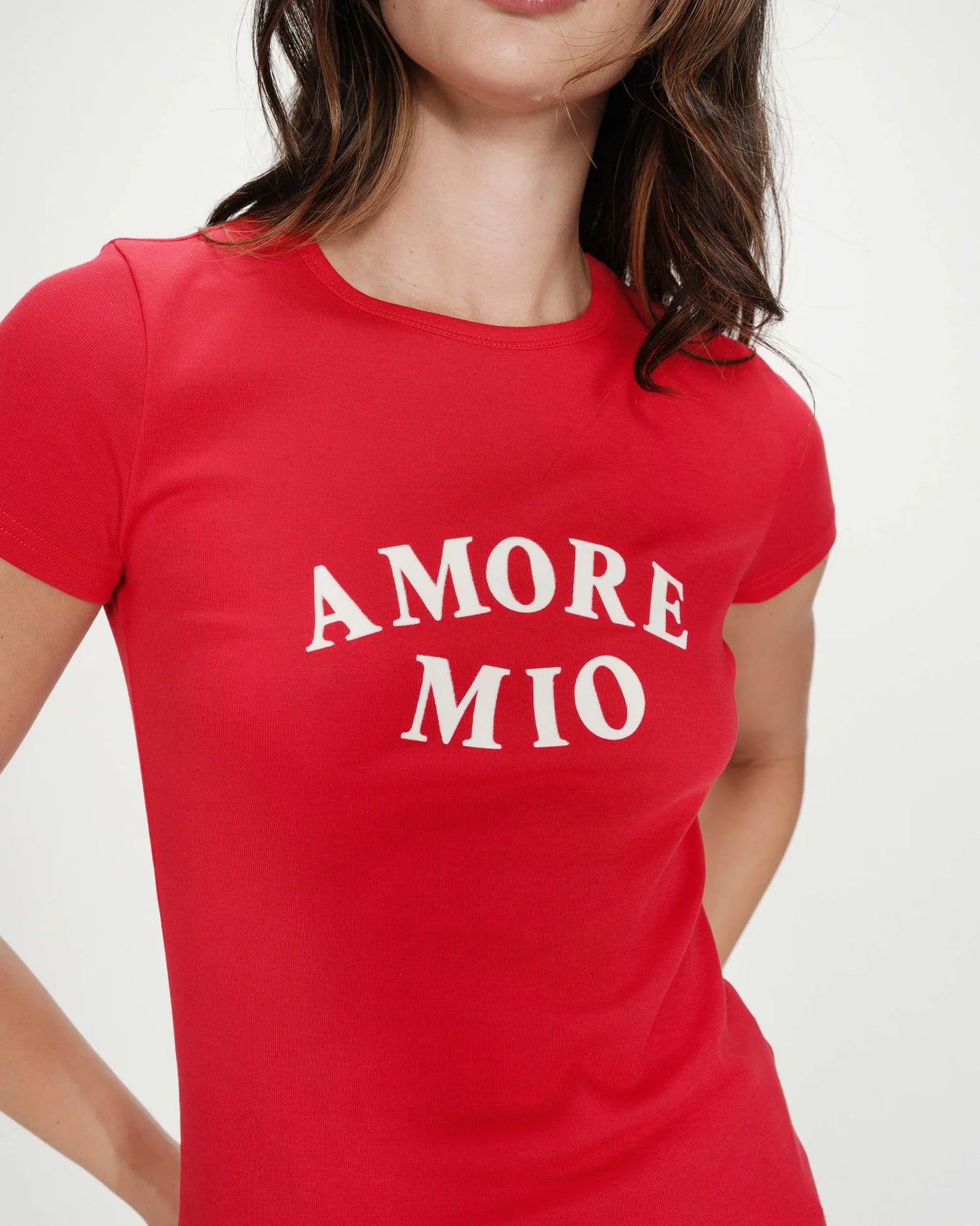 Camiseta con estampado rouge Valerio