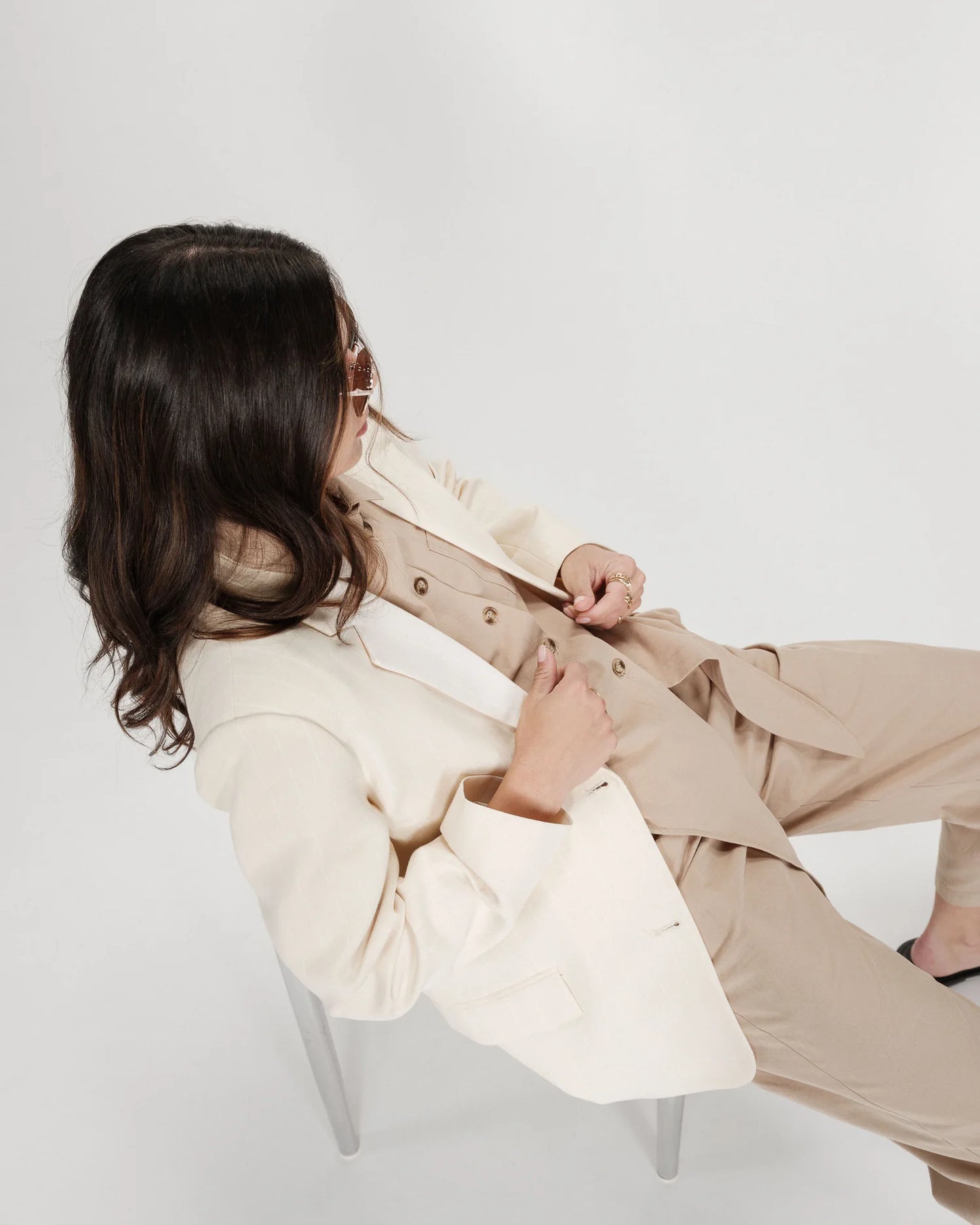 Camisa de algodón sable Vero