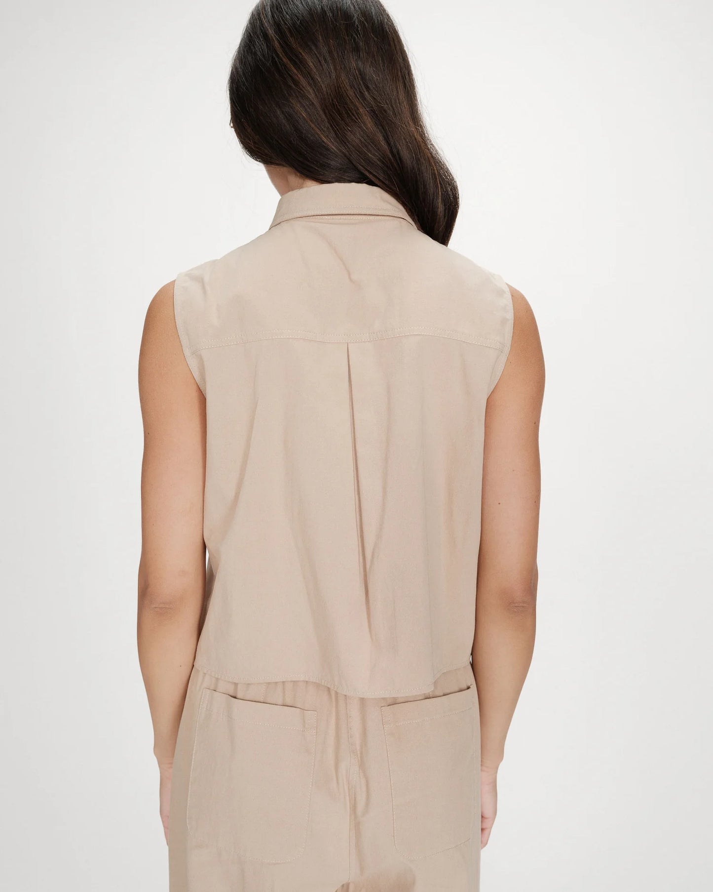 Camisa de algodón sable Vero