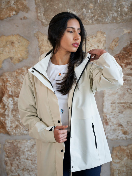 Chaqueta con detalles negra