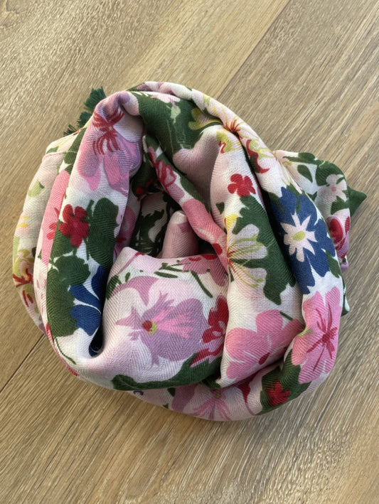 Foulard Estampat Verd