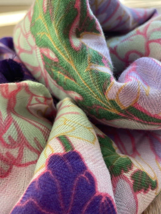Foulard Estampat Lila